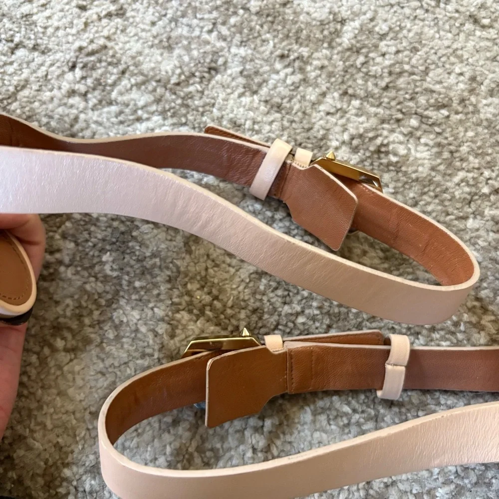 Givenchy Nude Block Heel Sandals - Picture 8 of 9